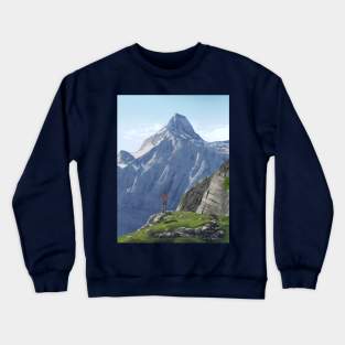 The watcher in the mountain Crewneck Sweatshirt